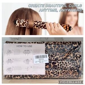 New! Heatless Silk Hair Curling Rods - (4)
Jumbo Rods in Leopard Print